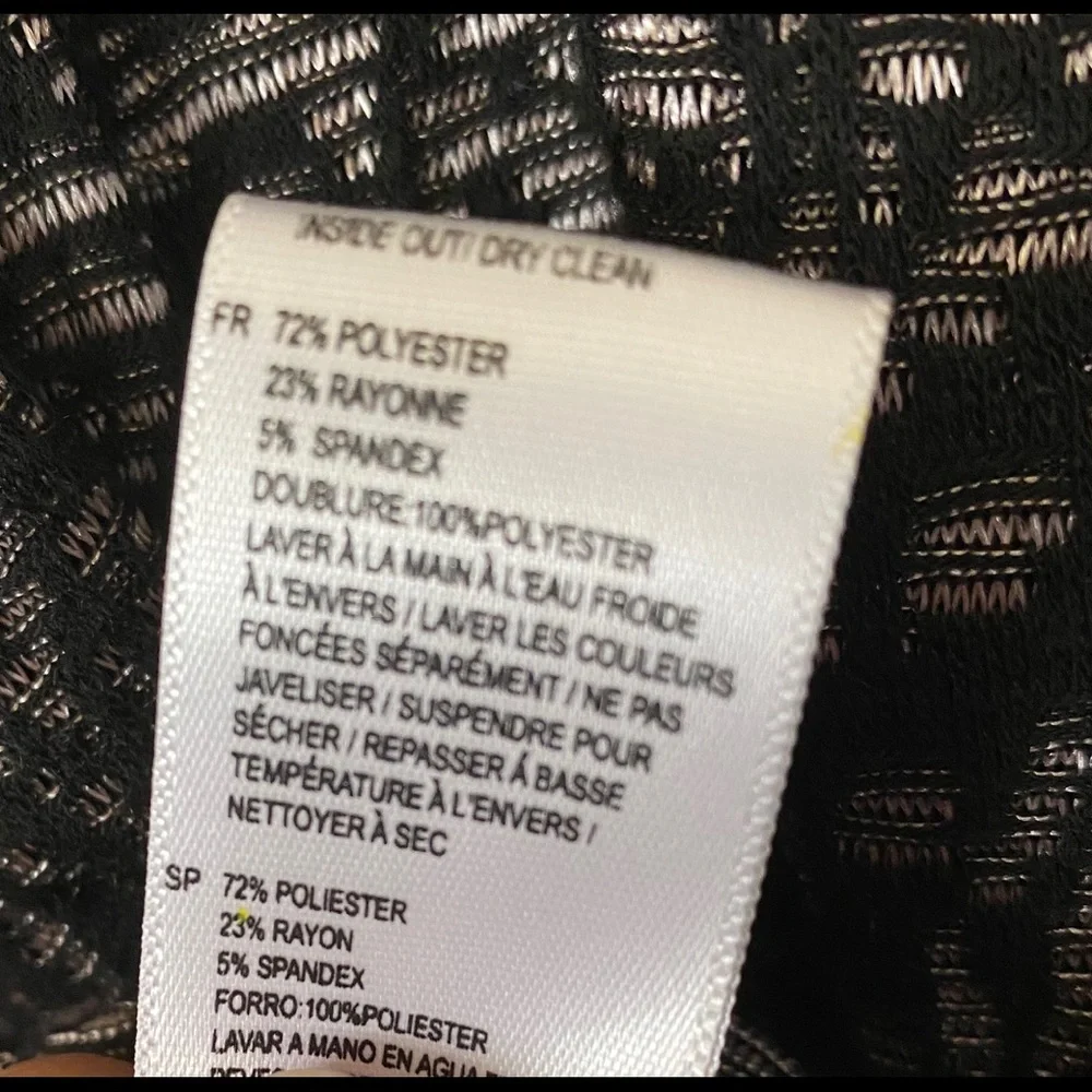 RD Style Black Patterned Dress - Picture 9 of 13